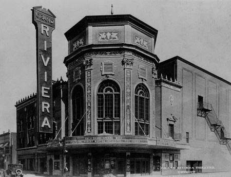 Riviera Theatre - Rivera Period Photo From John Lauter
